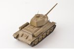 T34 tank model, metal, USSR, 198?...