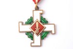 The Cross of Merit of Aizsargi, Latvia, 20-30ies of 20th cent., 45 x 40.6 mm...