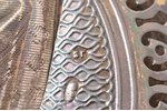 икона, Казанская икона Божией матери, доска, серебро, живопиcь, 84 проба, Российская империя, 1908-1...