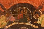 ikona, Vissvētās Dievmātes Patvērums, dēlis, gleznojums, Krievijas impērija, 30.5 x 26.7 x 2.4 cm...