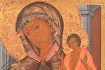 икона, Нечаянная Радость, доска, живопиcь, золочение, Российская империя, 31 x 26.7 x 2.8 см...