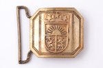 buckle, Police, 5.1 x 5.7 cm, Latvia, the 20-30ties of 20th cent....