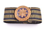 ceremonial belt, Latvian Army, lenghth ~90 cm, Latvia, the 20-30ties of 20th cent....