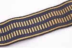 ceremonial belt, Latvian Army, lenghth ~90 cm, Latvia, the 20-30ties of 20th cent....