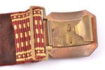 a belt, Aizsargi, lenghth 102 cm, Latvia, the 20-30ties of 20th cent....