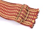 a belt, Aizsargi, lenghth 102 cm, Latvia, the 20-30ties of 20th cent....