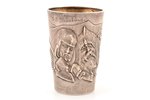 glāze, sudrabs, 84 prove, 78.50 g, h 8.5 cm, meistars Mihails Tarasovs, 1908-1917 g., Maskava, Kriev...