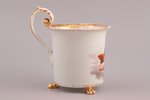 a cup, porcelain, Meissen, Germany, h (with handle) 10.6 cm...