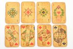 playing cards (incomplete set), Red Cross of Latvia, 17+5 cards, Latvia, 20-30ties of 20th cent., ca...