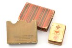 комплект игральных карт, Латвийский Красный Крест, 53 карт, Латвия, 20-30е годы 20-го века, размер к...
