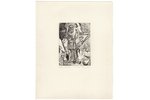 Rikmane Māra (1939), set of 10 etchings, with artist's signature, numbered 5/100, in original emboss...