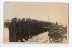photography, Latvian Army, soldiers formation and machine-guns, Latvia, 20-30ties of 20th cent., 13,...