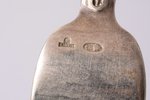dakša, sudrabs, 84 prove, 86.40 g, 22 cm, "Faberžē" firma, 1908-1917 g., Maskava, Krievijas impērija...