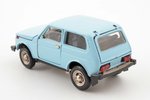 car model, VAZ 2121 Niva Nr. A20, trambler, mirrors, metal, USSR, 1983-1985...