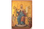 ikona, Dievmāte Visu sērojošo Prieks, dēlis, gleznota uz zelta, Krievijas impērija, 20. gs. sākums,...