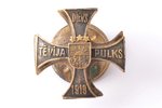 знак, Кавалерийский полк, № 3049, Латвия, 20е-30е годы 20го века, 34.7 x 35 мм...