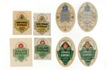 Armijas Ekonomiskā veikala etiķešu kolekcija, 150 gab., no tiem 71 oriģināls zīmējums, 10 proves, La...