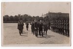 фотография, Президент Латвии Густавс Земгалс, визит короля Швеции Густава V  в Риге, Латвия, 1929 г....