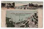 открытка, Рижское взморье, карта, Латвия, Российская империя, начало 20-го века, 13,6x8,8 см...