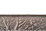 briļļu futlāris, sudrabs, "Tīrradnis", 830 prove, 95.20 g, 16 x 6.8 cm, 1954 g., Somija...