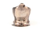 sālstrauks, sudrabs, jūgendstils, 84 prove, 57.20 g, 5.7 x 8 x 4.7 cm, 1896-1907 g., Maskava, Krievi...