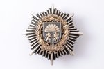 badge, a photo, General Staff, Latvia, 20-30ies of 20th cent., 50.5 x 49.8 mm...