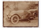 photography, passenger car, Russia, beginning of 20th cent., 12,8x8,8 cm...