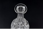 karafe, Lorupa stikla rūpnīca, kristāls, gravējums Nr. 39, Igaunija, 20 gs. 20-30tie gadi, h (ar kor...