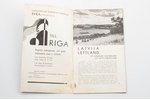 set of booklets, 2 guide-books to Latvia for foreigners, covers by S. Vidbergs, Latvia, 20-30ties of...