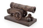 sculpture, "Tsar Cannon", model by V.P. Kreitan, cast iron, 14.8 x 24.2 x 12 cm, weight 3450 g., USS...