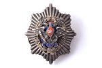 nozīme, Par Kijevas kara skolas absolvēšanu (zaudēts kronis), sudrabs, emalja, Krievijas Impērija, 4...