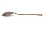 spoon, silver, 84 standard, 29.55 g, engraving, 17 cm, Levin Stepan Kuzmich factory, 1896, Moscow, R...
