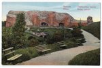 postcard, Vilnius (Wilno), castle ruins, Russia, Lithuania, beginning of 20th cent., 14x9 cm...