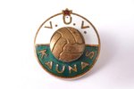 знак, V.U.V. Kaunas, спорт, СССР, Литва, 15.1 x 14.1 мм...
