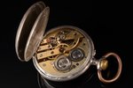 pocket watch, Switzerland, silver, 800 standart, 77.67 g, 6.1 x 4.9 cm, Ø 49 mm...