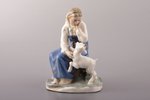 figurine, Sister Alyonushka and Brother Ivanushka, porcelain, USSR, LZFI - Leningrad porcelain manuf...