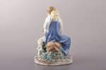 figurine, Sister Alyonushka and Brother Ivanushka, porcelain, USSR, LZFI - Leningrad porcelain manuf...