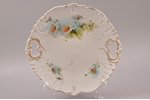 plate, porcelain, J. Jaksch & Co, Riga (Latvia), Russia, the beginning of the 20th cent., 24.7 x 25....