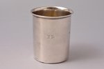 goblet, silver, 84 standard, 103.95 g, h 7.9 cm, 1850, St. Petersburg, Russia...