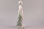figurine, A Woman on the Beach, porcelain, Riga (Latvia), USSR, Riga porcelain factory, molder - Eri...