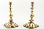 pair of candlesticks, Fraget, Warszawa, Russia, Congress Poland, the 2nd half of the 19th cent., h 2...