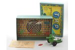 children's game "Shooting Gallery", USSR, 1975, in original packaging, box size 23 x 33.8 x 9.4 cm...