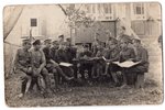 фотография, Латвийская армия, Период борьбы за освобождение, Латвия, начало 20-го века, 14x9 см...