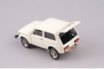 car model, VAZ 2121 Niva Nr. A20, trambler, metal, USSR, 1982, loss of mirrors, steering wheel and r...