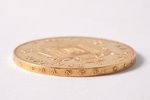 100 francs, 1857, A, gold, France, 32.08 g, Ø 35 mm, VF, 900 standart...