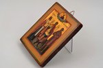 icon, Archangel Gabriel with the saints, board, painting, Russia, the 2nd half of the 19th cent., 13...