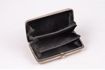 кошелёк, серебро, 84 проба, общий вес изделия 82.3, штихельная резьба, 8.5 x 4.7 x 1.5 см, 1908-1917...