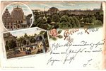 postcard, Collage of Riga, Latvia, Russia, beginning of 20th cent....