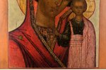 икона, Казанская икона Божией Матери, доска, живопиcь, Российская империя, конец 19-го века, 35.5 x...