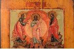 ikona, Dieva pārveidošanās, dēlis, gleznojums, 27 х 21 cm...